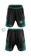Magee Morning Broadcasts 65549491 Athletic Shorts With Pockets - 1