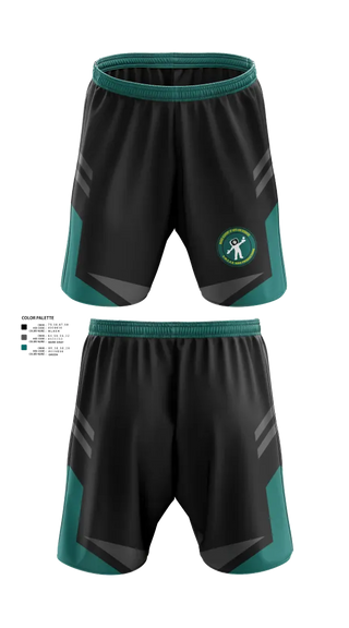 Athletic Shorts With Pockets, Magee Morning Broadcasts, , Teamtime, Team time, sublimation, custom sports apparel, team uniforms, spirit wear, spiritwear, sports uniforms, custom shirts, team store, custom team store, fundraiser sports, apparel fundraiser