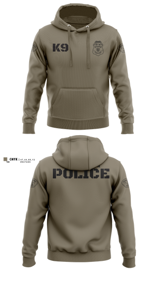 Hoodie, Pasadena K9, Police, Teamtime, Team time, sublimation, custom sports apparel, team uniforms, spirit wear, spiritwear, sports uniforms, custom shirts, team store, custom team store, fundraiser sports, apparel fundraiser