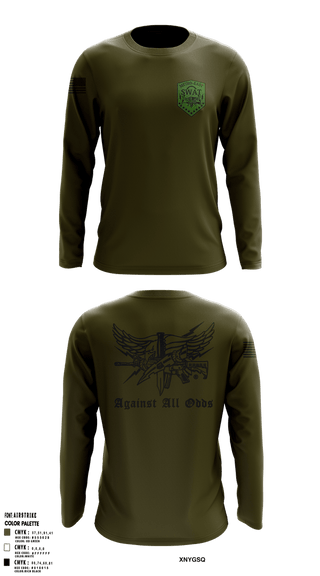 Long Sleeve Performance Shirt, Metro East Swat, Police, Teamtime, Team time, sublimation, custom sports apparel, team uniforms, spirit wear, spiritwear, sports uniforms, custom shirts, team store, custom team store, fundraiser sports, apparel fundraiser
