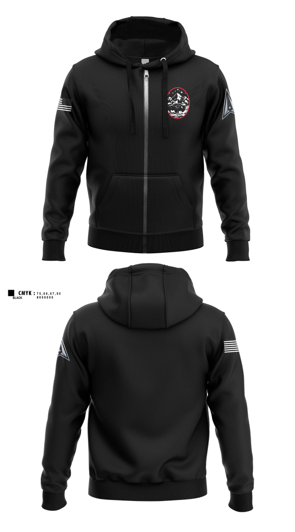 Zip Hoodie, Mission Operations Center, Space Force, Teamtime, Team time, sublimation, custom sports apparel, team uniforms, spirit wear, spiritwear, sports uniforms, custom shirts, team store, custom team store, fundraiser sports, apparel fundraiser