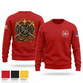 Lucas Volunteer Fire Department 18834425 Crew Neck Sweatshirt - 1