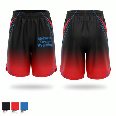 Midwest Xtreme Wrestling Women's Shorts - 1