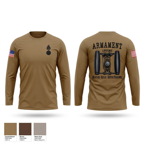 Long Sleeve Performance Shirt, Armament LBCSMS, National Guard, Teamtime, Team time, sublimation, custom sports apparel, team uniforms, spirit wear, spiritwear, sports uniforms, custom shirts, team store, custom team store, fundraiser sports, apparel fundraiser