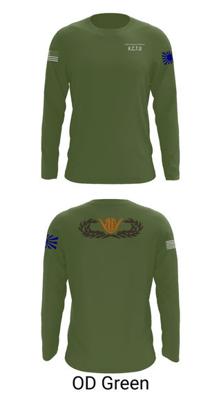 Long Sleeve Performance Shirt, KISARAZU COMBAT TRAINING UNIT, Army, Teamtime, Team time, sublimation, custom sports apparel, team uniforms, spirit wear, spiritwear, sports uniforms, custom shirts, team store, custom team store, fundraiser sports, apparel fundraiser