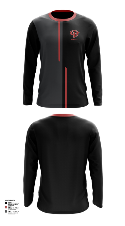 Dynasty 86116021 Long Sleeve Performance Shirt 1