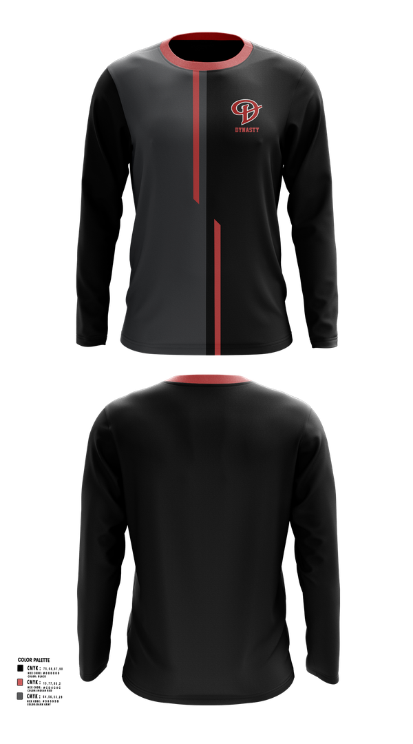 Long Sleeve Performance Shirt, Dynasty, Baseball, Teamtime, Team time, sublimation, custom sports apparel, team uniforms, spirit wear, spiritwear, sports uniforms, custom shirts, team store, custom team store, fundraiser sports, apparel fundraiser