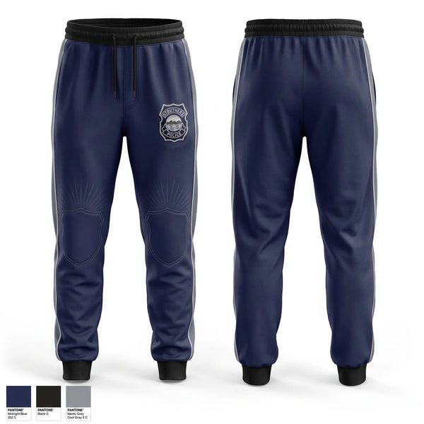 Sweatpants, Struthers Police Department, Police, Teamtime, Team time, sublimation, custom sports apparel, team uniforms, spirit wear, spiritwear, sports uniforms, custom shirts, team store, custom team store, fundraiser sports, apparel fundraiser