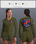 Riverine Squadron One 81663688 Women's Long Sleeve V-neck Shirt - 3