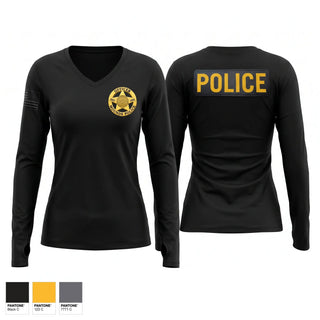 Old School Cotton Feel Shirt, Mounds PD, Police, Teamtime, Team time, sublimation, custom sports apparel, team uniforms, spirit wear, spiritwear, sports uniforms, custom shirts, team store, custom team store, fundraiser sports, apparel fundraiser