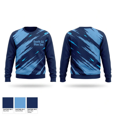 South GA Blue Sox Crew Neck Sweatshirt - 2