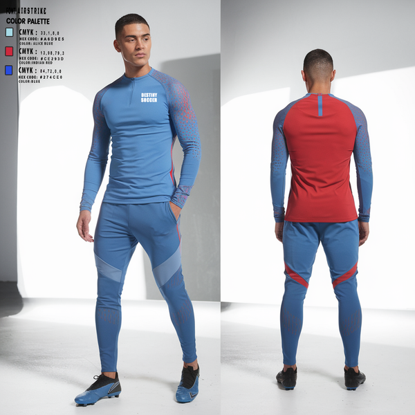 Long Sleeve Performance Shirt, Destiny, Men's Soccer, Teamtime, Team time, sublimation, custom sports apparel, team uniforms, spirit wear, spiritwear, sports uniforms, custom shirts, team store, custom team store, fundraiser sports, apparel fundraiser