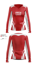 Twin Lakes Women's Long Sleeve V-neck Shirt - 2