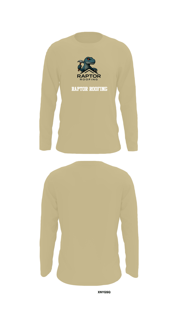 Long Sleeve Performance Shirt, Raptor Roofing, , Teamtime, Team time, sublimation, custom sports apparel, team uniforms, spirit wear, spiritwear, sports uniforms, custom shirts, team store, custom team store, fundraiser sports, apparel fundraiser
