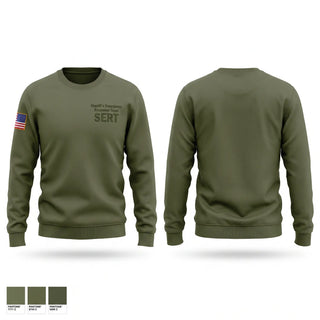 Crew Neck Sweatshirt, Sheriff’s Emergency Response Team (SERT), Police, Teamtime, Team time, sublimation, custom sports apparel, team uniforms, spirit wear, spiritwear, sports uniforms, custom shirts, team store, custom team store, fundraiser sports, apparel fundraiser