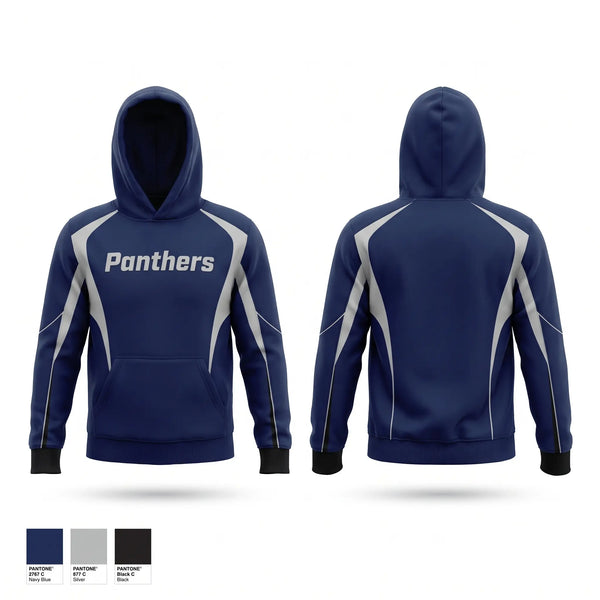 Hoodie, Panthers, Men's Basketball, Teamtime, Team time, sublimation, custom sports apparel, team uniforms, spirit wear, spiritwear, sports uniforms, custom shirts, team store, custom team store, fundraiser sports, apparel fundraiser