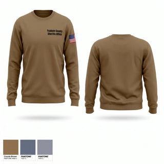 Crew Neck Sweatshirt, Yoakum County Sheriff’s Office, Police, Teamtime, Team time, sublimation, custom sports apparel, team uniforms, spirit wear, spiritwear, sports uniforms, custom shirts, team store, custom team store, fundraiser sports, apparel fundraiser