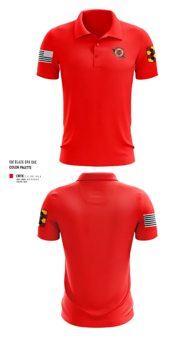434th FA BDE H2F 66050824 Short Sleeve Performance Polo - 153