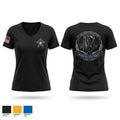 Lake County Prosecutors Homicide Task Force Women's Short Sleeve V-neck Shirt - 1