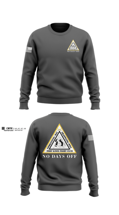 Fort Knox Fight Club Crew Neck Sweatshirt - 2