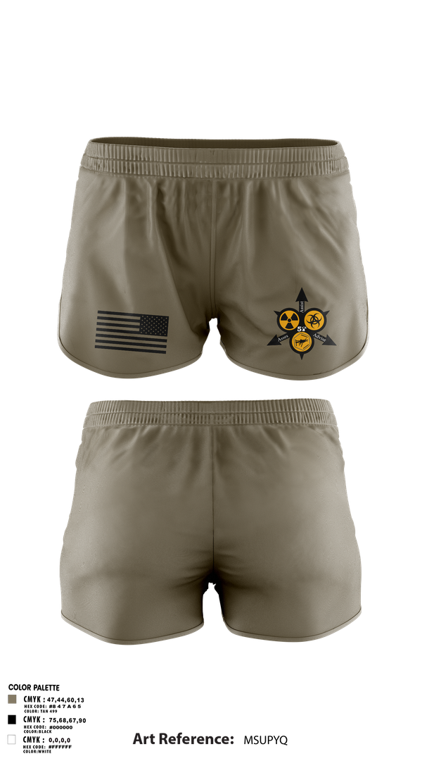 Ranger Panties, 51st WMD-CST, , Teamtime, Team time, sublimation, custom sports apparel, team uniforms, spirit wear, spiritwear, sports uniforms, custom shirts, team store, custom team store, fundraiser sports, apparel fundraiser