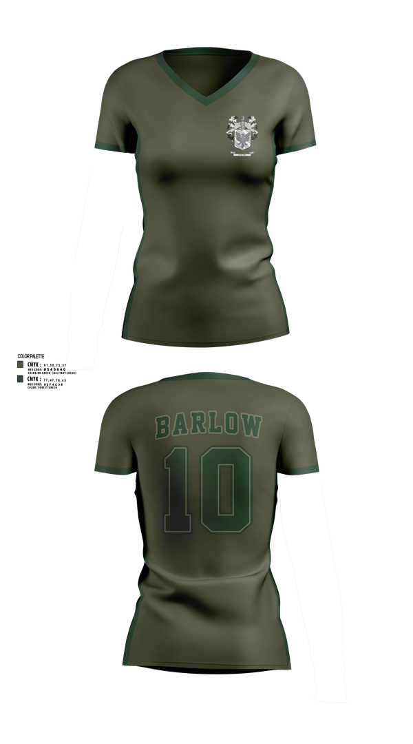 Womens Short Sleeve Vneck Shirt, Barlow, Marines, Teamtime, Team time, sublimation, custom sports apparel, team uniforms, spirit wear, spiritwear, sports uniforms, custom shirts, team store, custom team store, fundraiser sports, apparel fundraiser