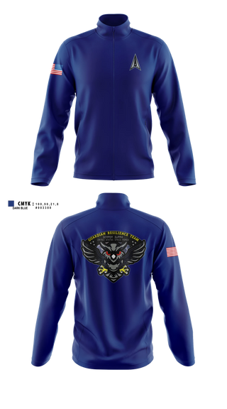 Fleece Jacket, Guardian Resilience Team, Space Force, Teamtime, Team time, sublimation, custom sports apparel, team uniforms, spirit wear, spiritwear, sports uniforms, custom shirts, team store, custom team store, fundraiser sports, apparel fundraiser
