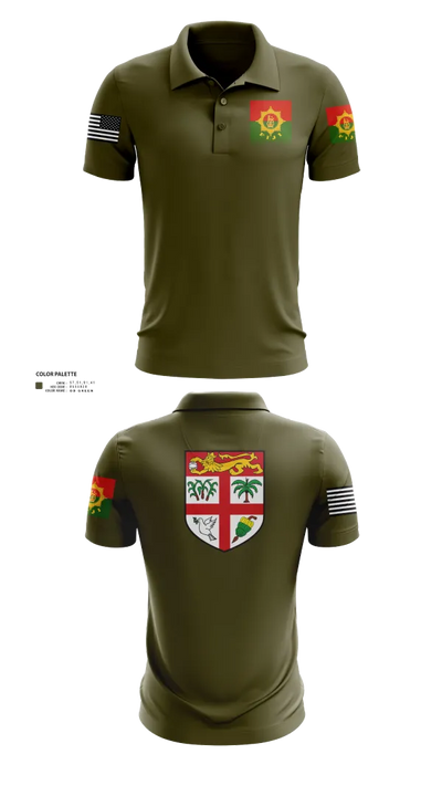 Tu Vakarau 38782154 Short Sleeve Performance Polo - 22