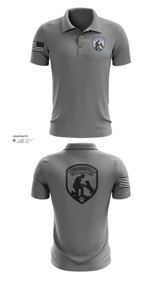Short Sleeve Performance Polo, Police Helping Paws, , Teamtime, Team time, sublimation, custom sports apparel, team uniforms, spirit wear, spiritwear, sports uniforms, custom shirts, team store, custom team store, fundraiser sports, apparel fundraiser