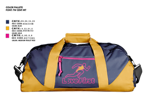 Duffle Bag, team name, Track & Field, Teamtime, Team time, sublimation, custom sports apparel, team uniforms, spirit wear, spiritwear, sports uniforms, custom shirts, team store, custom team store, fundraiser sports, apparel fundraiser