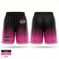 Pittsburgh Ballers 23897996 Mens Reversible Basketball Shorts - 1