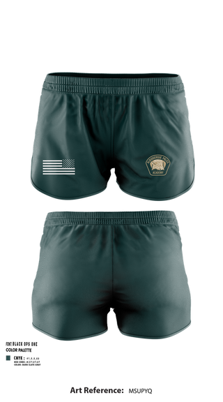 Ranger Panties, Academy- Basic Unit, Police, Teamtime, Team time, sublimation, custom sports apparel, team uniforms, spirit wear, spiritwear, sports uniforms, custom shirts, team store, custom team store, fundraiser sports, apparel fundraiser