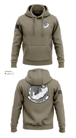 Hoodie, 377 Fighter Generation Squadron, , Teamtime, Team time, sublimation, custom sports apparel, team uniforms, spirit wear, spiritwear, sports uniforms, custom shirts, team store, custom team store, fundraiser sports, apparel fundraiser