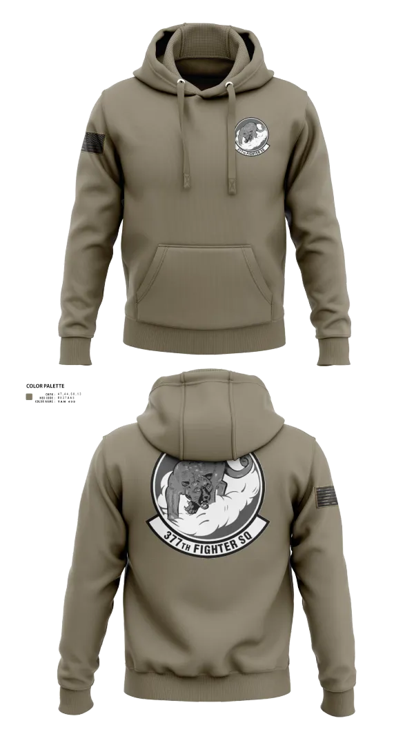 Hoodie, 377 Fighter Generation Squadron, , Teamtime, Team time, sublimation, custom sports apparel, team uniforms, spirit wear, spiritwear, sports uniforms, custom shirts, team store, custom team store, fundraiser sports, apparel fundraiser