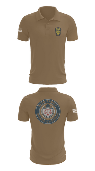 Short Sleeve Performance Polo, Specialized Sex Offender Supervision, Police, Teamtime, Team time, sublimation, custom sports apparel, team uniforms, spirit wear, spiritwear, sports uniforms, custom shirts, team store, custom team store, fundraiser sports, apparel fundraiser