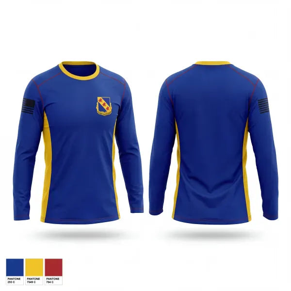 Long Sleeve Performance Shirt, 1st BN, 355th Regiment, Army, Teamtime, Team time, sublimation, custom sports apparel, team uniforms, spirit wear, spiritwear, sports uniforms, custom shirts, team store, custom team store, fundraiser sports, apparel fundraiser