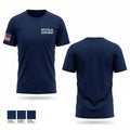 Apex Police Department 63187288 Old School Cotton Feel Shirt - 1