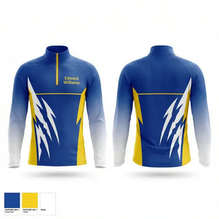 Quarter Zip Jacket, Edward Williams, Spirit Store, Teamtime, Team time, sublimation, custom sports apparel, team uniforms, spirit wear, spiritwear, sports uniforms, custom shirts, team store, custom team store, fundraiser sports, apparel fundraiser