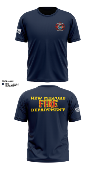 Old School Cotton Feel Shirt, New Milford Fire department, Fire Department, Teamtime, Team time, sublimation, custom sports apparel, team uniforms, spirit wear, spiritwear, sports uniforms, custom shirts, team store, custom team store, fundraiser sports, apparel fundraiser