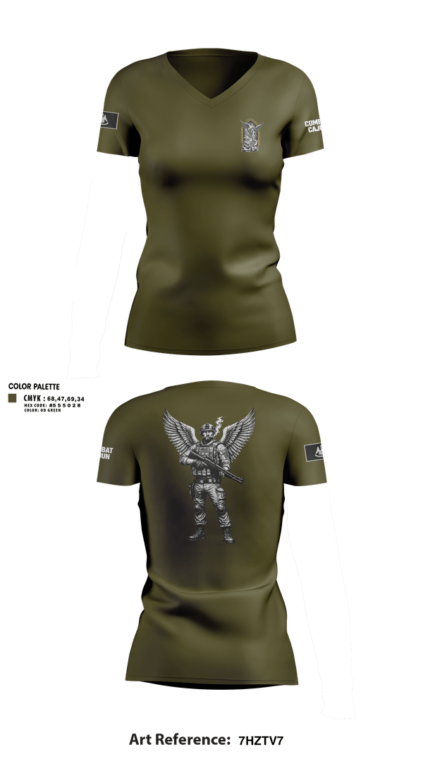 Womens Short Sleeve Vneck Shirt, Louisiana State Guard, Army, Teamtime, Team time, sublimation, custom sports apparel, team uniforms, spirit wear, spiritwear, sports uniforms, custom shirts, team store, custom team store, fundraiser sports, apparel fundraiser