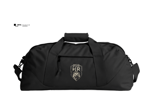 Duffle Bag, 258th HR CO, Army, Teamtime, Team time, sublimation, custom sports apparel, team uniforms, spirit wear, spiritwear, sports uniforms, custom shirts, team store, custom team store, fundraiser sports, apparel fundraiser