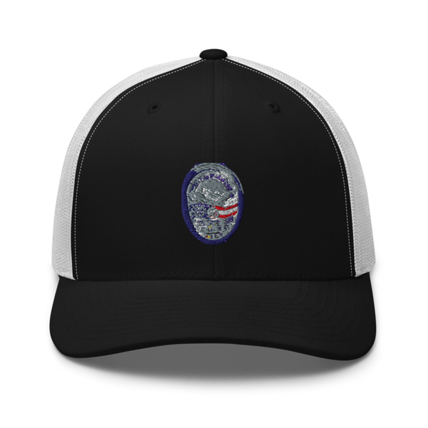 School Officer 55113058 Retro Trucker Hat | Yupoong 6606