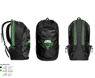 Gear Bag, Vipers, Softball, Teamtime, Team time, sublimation, custom sports apparel, team uniforms, spirit wear, spiritwear, sports uniforms, custom shirts, team store, custom team store, fundraiser sports, apparel fundraiser
