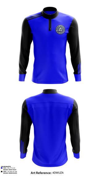 Quarter Zip Jacket, Open Guard BJJ, Wrestling, Teamtime, Team time, sublimation, custom sports apparel, team uniforms, spirit wear, spiritwear, sports uniforms, custom shirts, team store, custom team store, fundraiser sports, apparel fundraiser