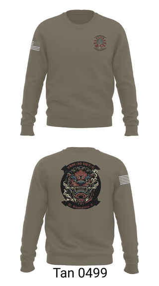Crew Neck Sweatshirt, VRM-30 DET V, Navy, Teamtime, Team time, sublimation, custom sports apparel, team uniforms, spirit wear, spiritwear, sports uniforms, custom shirts, team store, custom team store, fundraiser sports, apparel fundraiser