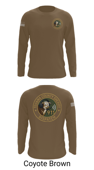 Long Sleeve Performance Shirt, TCSO DISPATCH, , Teamtime, Team time, sublimation, custom sports apparel, team uniforms, spirit wear, spiritwear, sports uniforms, custom shirts, team store, custom team store, fundraiser sports, apparel fundraiser