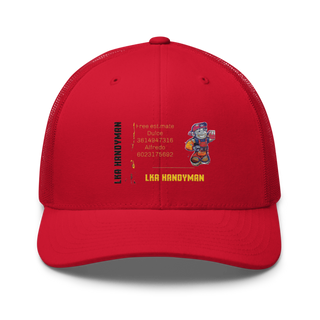 LKA HANDYMAN Retro Trucker Hat | Yupoong 6606
