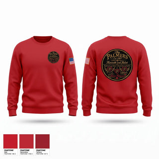 Crew Neck Sweatshirt, The Palmers, Army, Teamtime, Team time, sublimation, custom sports apparel, team uniforms, spirit wear, spiritwear, sports uniforms, custom shirts, team store, custom team store, fundraiser sports, apparel fundraiser