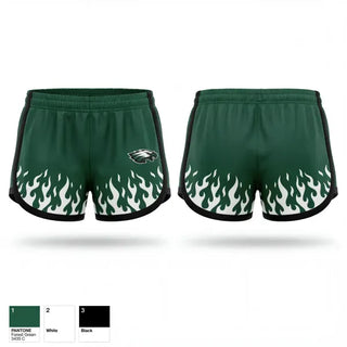 Womens Shorts, East Henderson High School, Track & Field, Teamtime, Team time, sublimation, custom sports apparel, team uniforms, spirit wear, spiritwear, sports uniforms, custom shirts, team store, custom team store, fundraiser sports, apparel fundraiser
