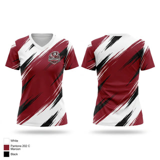 Womens Short Sleeve Vneck Shirt, Hurricanes, Men's Soccer, Teamtime, Team time, sublimation, custom sports apparel, team uniforms, spirit wear, spiritwear, sports uniforms, custom shirts, team store, custom team store, fundraiser sports, apparel fundraiser